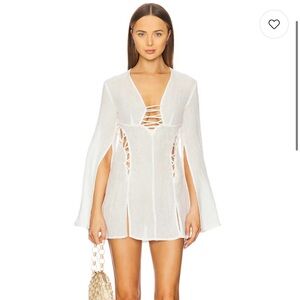 Cult Gaia Ilona Coverup in Off White NWT